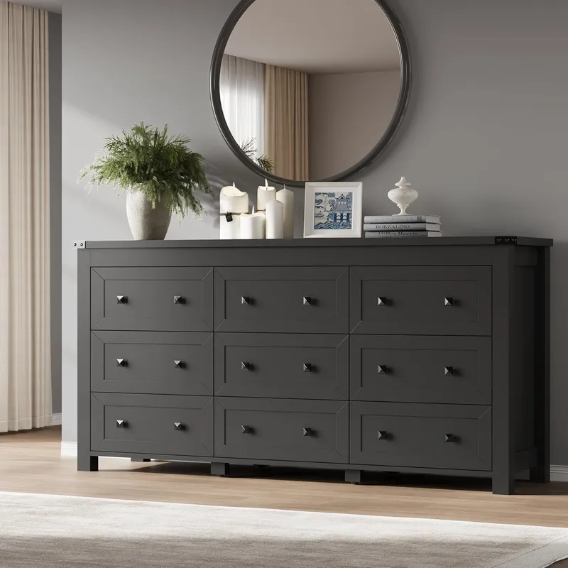 BORNOON 9-Drawer Dresser